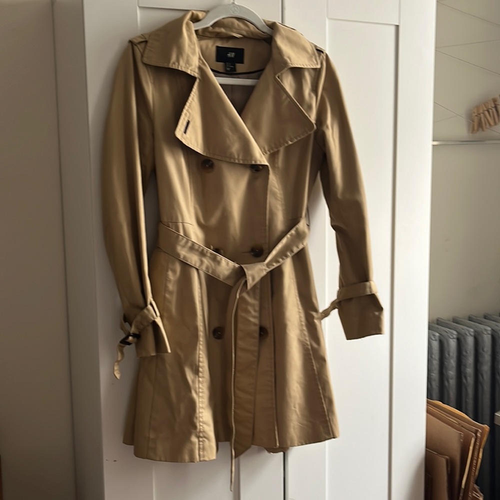 Tan H&M Trench coat